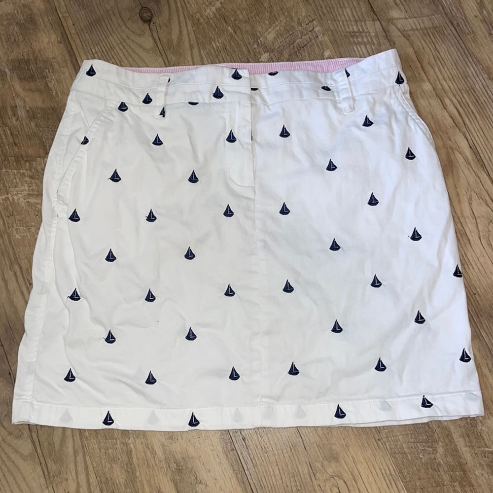 British Khaki Bicycle embellished skirt size 6